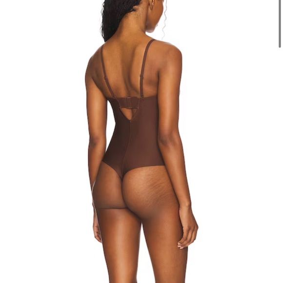 SKIMS Cocoa Underwire Thong Bodysuit sz 2x - Picture 2 of 6